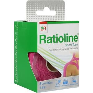 RATIOLINE Sport-Tape 5 cmx5 m pink