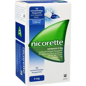 NICORETTE 4 mg whitemint Kaugummi