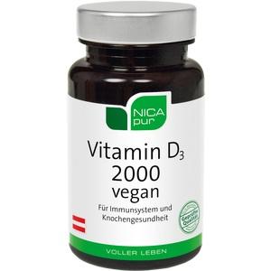 Nicapur Vitamin D3 2000 Vegan Kps