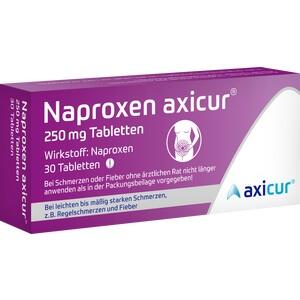 NAPROXEN axicur 250 mg Tabletten