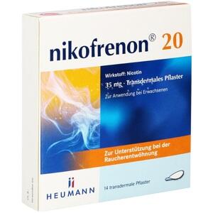 NIKOFRENON 20 Heumann transdermale Pflaster