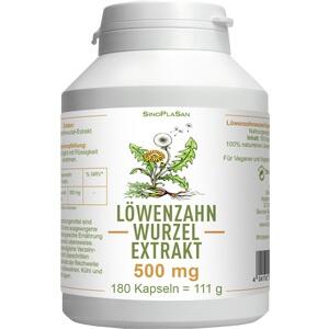 LÖWENZAHNWURZEL-Extrakt 500 mg Mono Kapseln