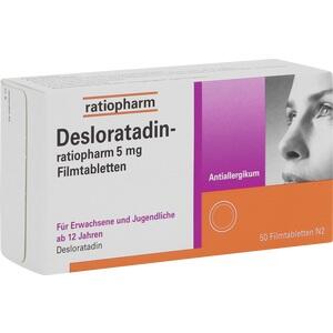 DESLORATADIN-ratiopharm 5 mg Filmtabletten