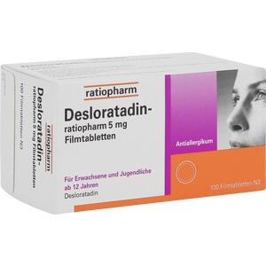 DESLORATADIN-ratiopharm 5 mg Filmtabletten