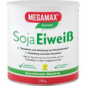 MEGAMAX Soja Eiweiß neutral Pulver