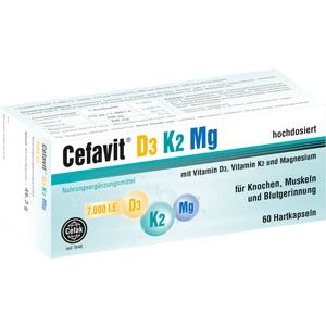 CEFAVIT D3 K2 Mg 7.000 I.E. Hartkapseln