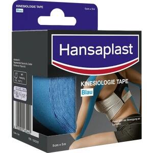HANSAPLAST Sport Kinesiologie Tape 5 cmx5 m blau