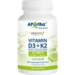 Vitamin D3 5.000 Ie + Vitamin K2 Vitamk7