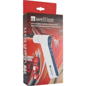WELLION Infrarot Stirn- und Ohr-Thermometer