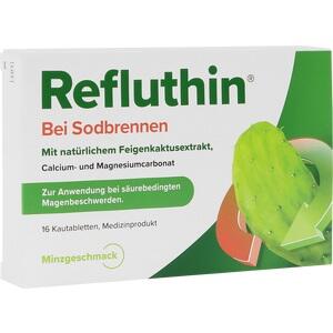 REFLUTHIN bei Sodbrennen Kautabletten Minze