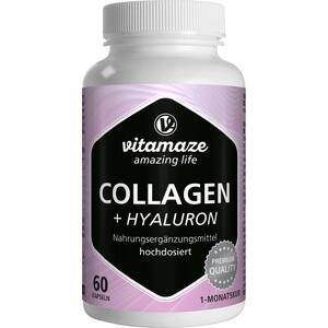 COLLAGEN 300 mg+Hyaluron 100 mg hochdosiert Kaps.