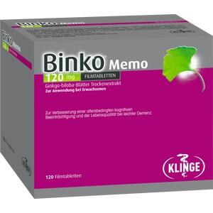 BINKO Memo 120 mg Filmtabletten