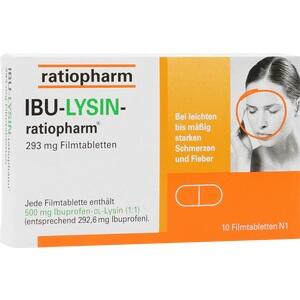 IBU-LYSIN-ratiopharm 293 mg Filmtabletten