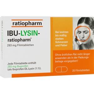 IBU-LYSIN-ratiopharm 293 mg Filmtabletten