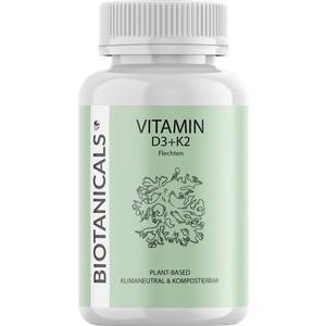 BIOTANICALS Vitamin D3+K2 Kapseln