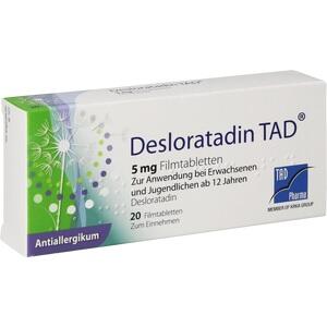 DESLORATADIN TAD 5 mg Filmtabletten