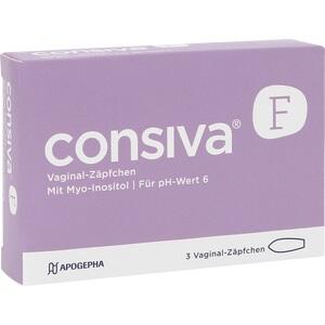 CONSIVA F Vaginal-Zäpfchen