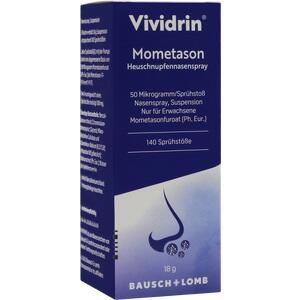 VIVIDRIN Mometason Heuschn.Nspr.50μg/Sp. 140SprSt.