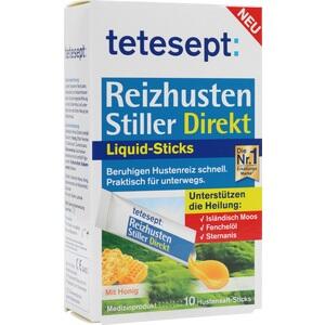 TETESEPT Reizhusten Stiller Direkt Liquid Sticks
