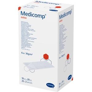 MEDICOMP extra Vlieskomp.steril 10x20 cm 6fach