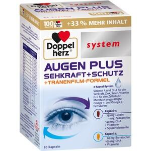 DOPPELHERZ Augen plus Sehkraft+Schutz system Kaps.