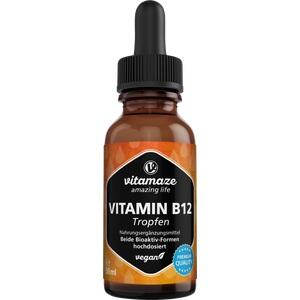 VITAMIN B12 100 μg hochdosiert vegan Tropfen