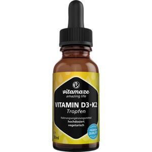 VITAMIN D3 K2 1000 I.E./10 μg hochdosiert Tropfen