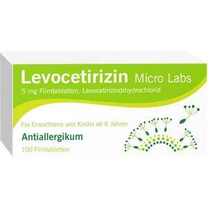 LEVOCETIRIZIN Micro Labs 5 mg Filmtabletten