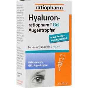 HYALURON-RATIOPHARM Gel Augentropfen