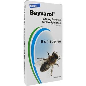 BAYVAROL 3,6 mg Streifen f.Honigbienen