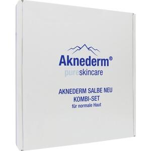 AKNEDERM Salbe Neu Kombiset für normale Haut