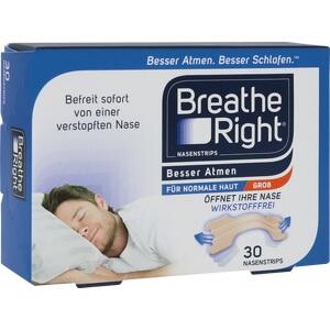 BESSER Atmen Breathe Right Nasenpfl.groß beige