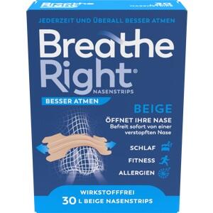 BREATHE Right Besser Atmen Nasenpfl.groß beige