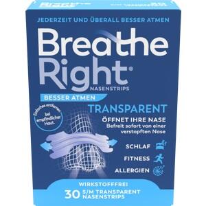BREATHE Right Besser Atmen Nasenpfl.normal transp.