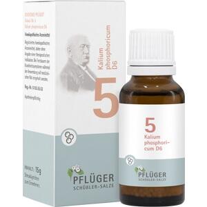 BIOCHEMIE Pflüger 5 Kalium phosphoricum D 6 Glob.