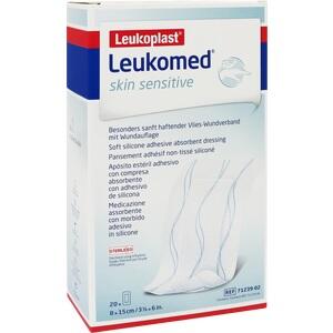 Leukomed skin sensitive steril 15 x 8cm