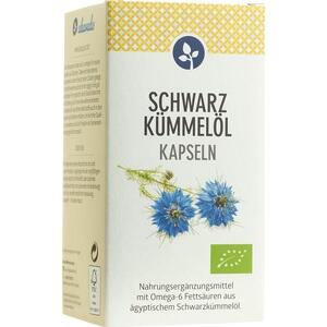 SCHWARZKÜMMELÖL 500 mg Kapseln Bio vegan ägypt.