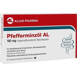 PFEFFERMINZÖL AL 182 mg magensaftres.Weichkapseln