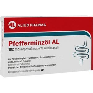 PFEFFERMINZÖL AL 182 mg magensaftres.Weichkapseln