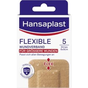 HANSAPLAST Flexible Wundverband 6x9,5 cm Strips