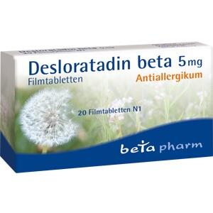 DESLORATADIN beta 5 mg Filmtabletten