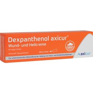 DEXPANTHENOL axicur Wund- und Heilcreme 50 mg/g