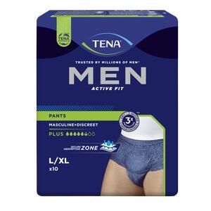 TENA MEN Act.Fit Inkontinenz Pants Plus L/XL blau