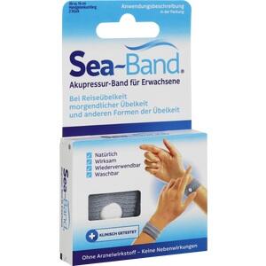 SEA-BAND Akupressurband f.Erwachsene grau