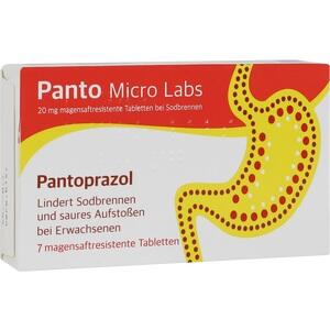 PANTO Micro Labs 20 mg msr.Tabl.bei Sodbrennen