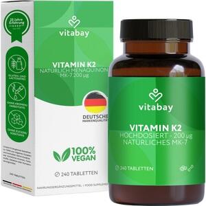 VITAMIN K2 200 μg MK-7 vegan Tabletten