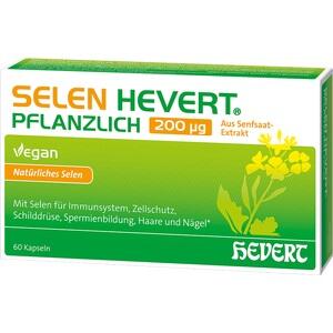 SELEN HEVERT pflanzlich 200 μg Kapseln