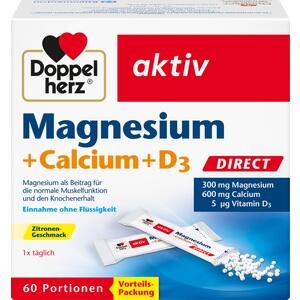 DOPPELHERZ Magnesium+Calcium+D3 DIRECT Pellets