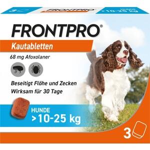 FRONTPRO 68 mg Kautabletten für Hunde 10-25kg