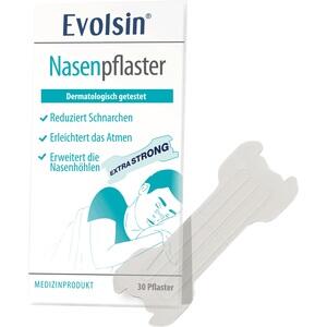 EVOLSIN Nasenpflaster extra stark transparent